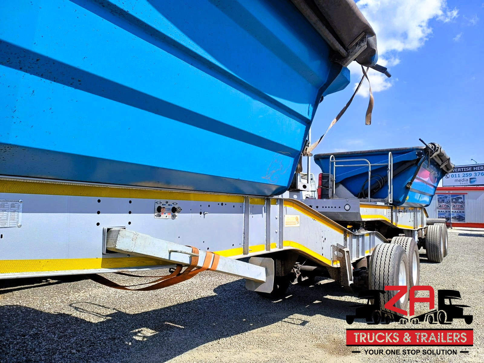 2021 LEADER 20 CUBE SIDE TIPPER TRAILER #53349